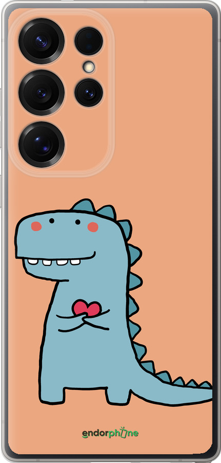 Силиконовый чехол Дракон для него для Samsung Galaxy S25 Ultra - 5525u-3805 изображение 