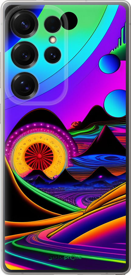 Силиконовый чехол Абстракция v3 для Samsung Galaxy S25 Ultra - 5620u-3805 изображение 