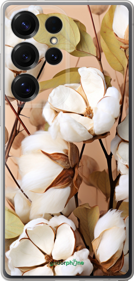 Силиконовый чехол Хлопок для Samsung Galaxy S25 Ultra - 5665u-3805 изображение 