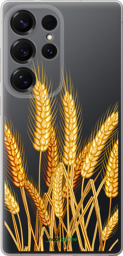 Силіконовий чехол Колоски пшениці для Samsung Galaxy S25 Ultra - 5866u-3805 изображение 