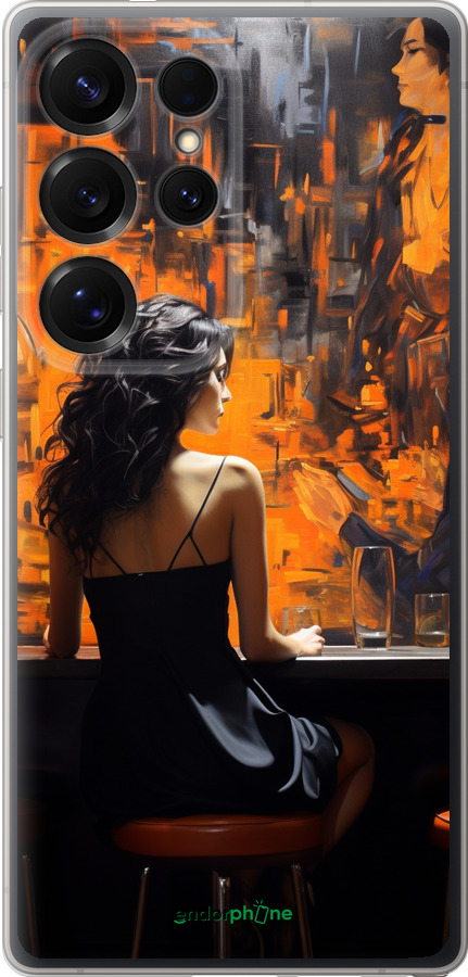 Силиконовый чехол Чехол для телефона для Samsung Galaxy S25 Ultra - 5962u-3805 изображение 