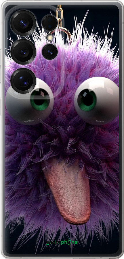 Силиконовый чехол Пушистик для Samsung Galaxy S25 Ultra - 6017u-3805 изображение 