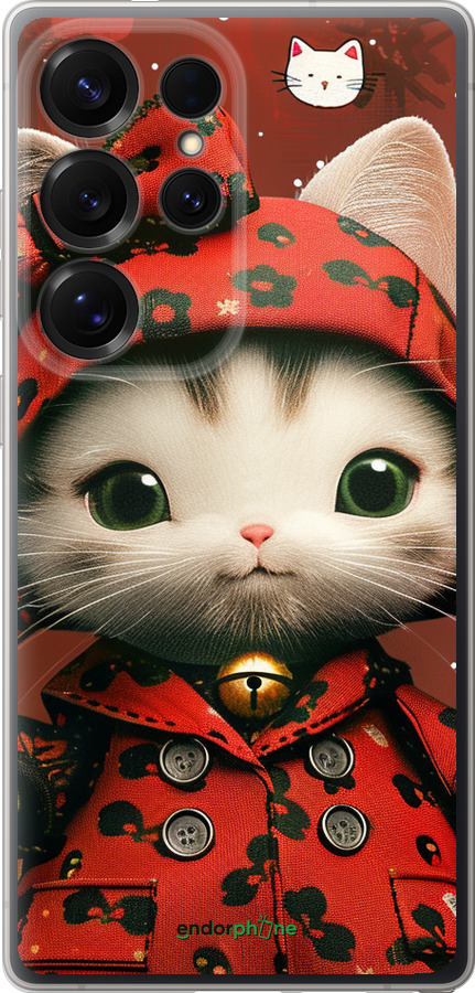 Силиконовый чехол Sweet Hello Kitty для Samsung Galaxy S25 Ultra - 6035u-3805 изображение 