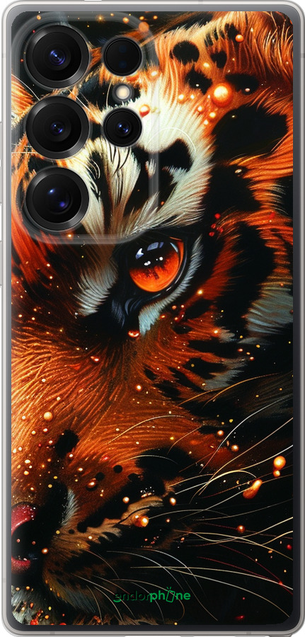 Силіконовий чехол Tiger для Samsung Galaxy S25 Ultra - 6053u-3805 изображение 