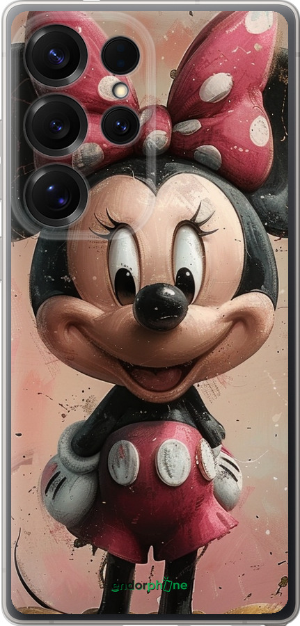 Силиконовый чехол Minnie Mouse для Samsung Galaxy S25 Ultra - 6054u-3805 изображение 