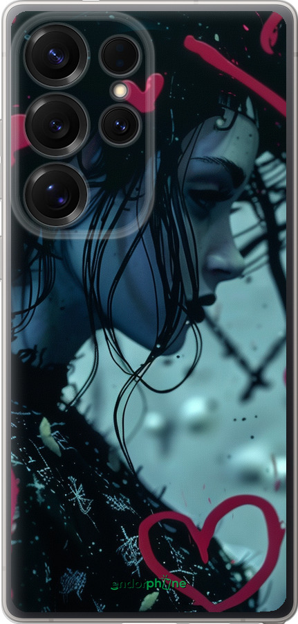 Силиконовый чехол XO Love v2 для Samsung Galaxy S25 Ultra - 6057u-3805 изображение 