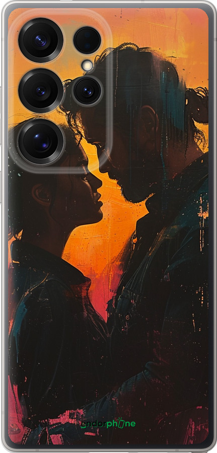 Силіконовий чехол Кохання на полотні для Samsung Galaxy S25 Ultra - 6067u-3805 изображение 