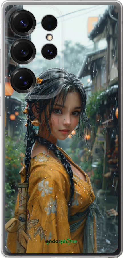 Силіконовий чехол Anime-girl для Samsung Galaxy S25 Ultra - 6133u-3805 изображение 