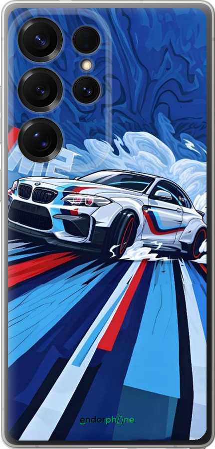 Силиконовый чехол БМВ для Samsung Galaxy S25 Ultra - 6292u-3805 изображение 