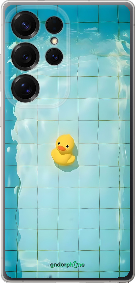 Силиконовый чехол Утенок для Samsung Galaxy S25 Ultra - 6323u-3805 изображение 