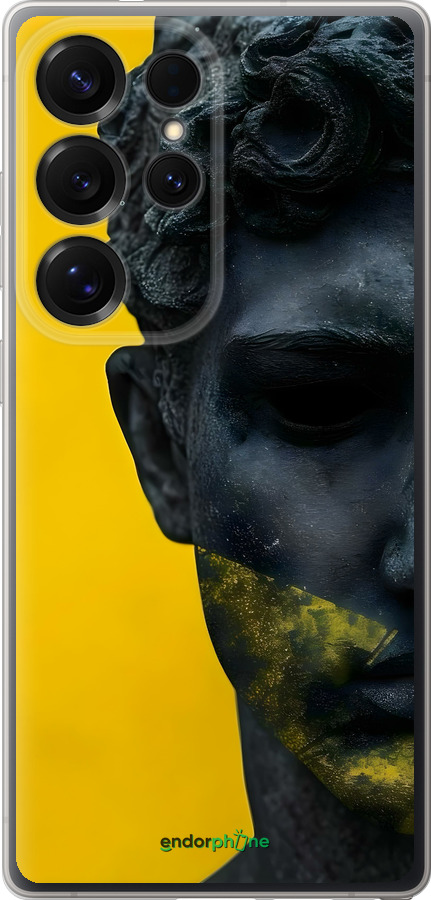 Силиконовый чехол Статуя арт для Samsung Galaxy S25 Ultra - 6330u-3805 изображение 