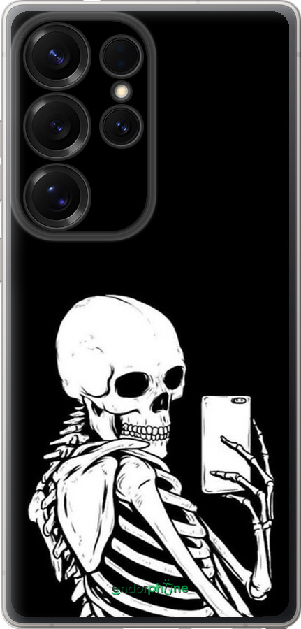 Силиконовый чехол Скелет делает Selfie для Samsung Galaxy S25 Ultra - 6535u-3805 изображение 