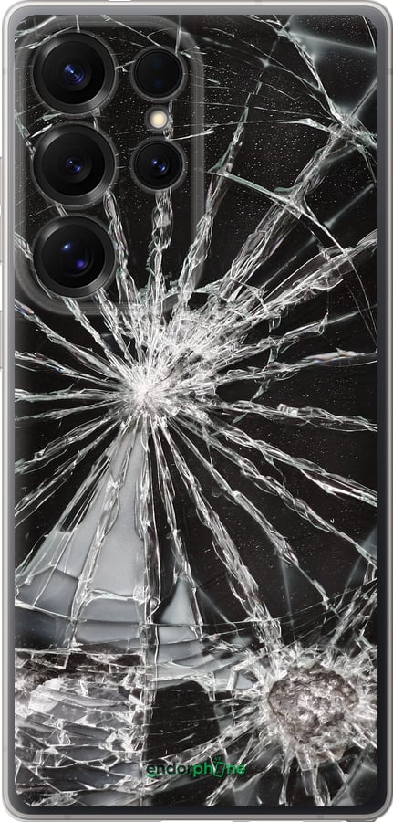 Силиконовый чехол Glass для Samsung Galaxy S25 Ultra - 6608u-3805 изображение 