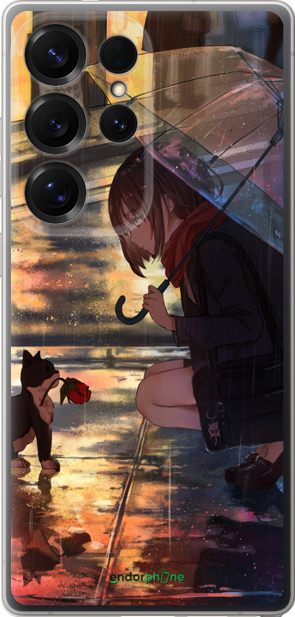 Силіконовий чехол Anime для Samsung Galaxy S25 Ultra - 6609u-3805 изображение 