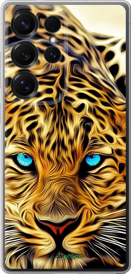 Силіконовий чехол Леопард для Samsung Galaxy S25 Ultra - 6611u-3805 изображение 