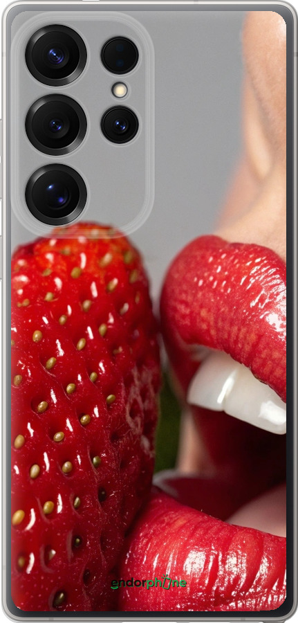 Силиконовый чехол Наслаждение для Samsung Galaxy S25 Ultra - 6701u-3805 изображение 
