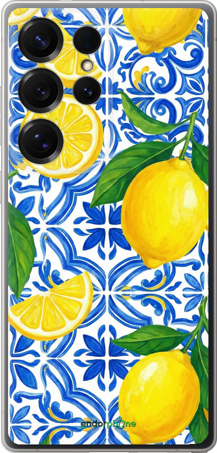 Силиконовый чехол Grocery Girl Italian Summer для Samsung Galaxy S25 Ultra - 6766u-3805 изображение 