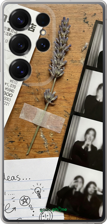 Силиконовый чехол Aesthetic Scrapbook Collage для Samsung Galaxy S25 Ultra - 6773u-3805 изображение 