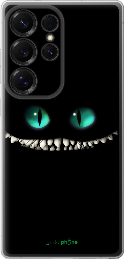 Силиконовый чехол Чеширский кот для Samsung Galaxy S25 Ultra - 689u-3805 изображение 