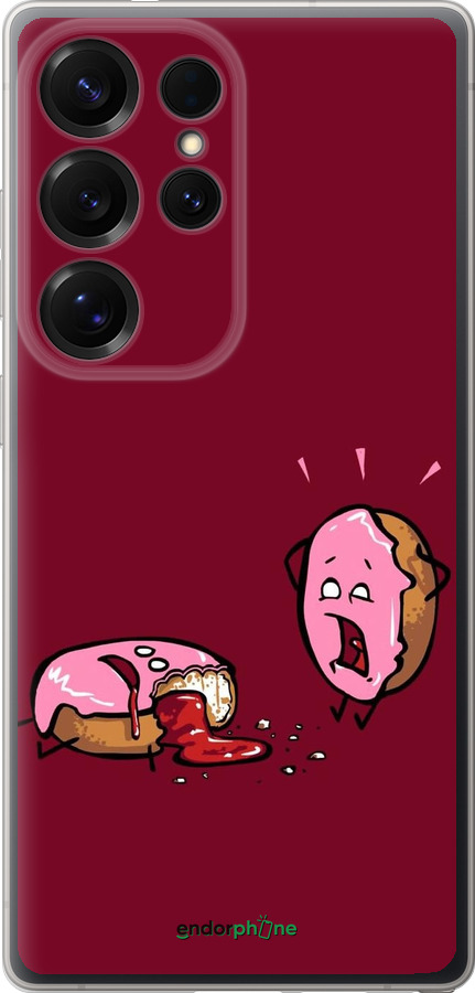 Силиконовый чехол Печенье для Samsung Galaxy S25 Ultra - 911u-3805 изображение 