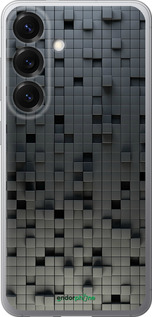 Силиконовый чехол Кубики для Samsung Galaxy S25 - 1061u-3804 изображение 