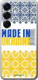 Силиконовый чехол Made in Ukraine для Samsung Galaxy S25 - 1146u-3804 изображение 