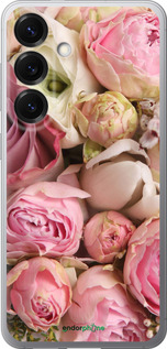 Силиконовый чехол Розы v2 для Samsung Galaxy S25 - 2320u-3804 изображение 