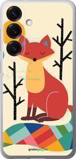 Силіконовий чехол Rainbow fox для Samsung Galaxy S25 - 4010u-3804 изображение 