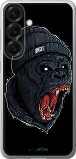 Силиконовый чехол Обезьяна в ярости для Samsung Galaxy S25 - 4137u-3804 изображение 