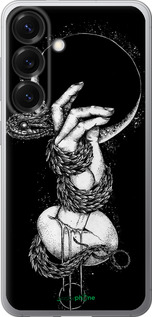 Силиконовый чехол Змея в руке для Samsung Galaxy S25 - 4149u-3804 изображение 