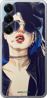 Силиконовый чехол Девушка на стиле для Samsung Galaxy S25 - 4151u-3804 изображение 