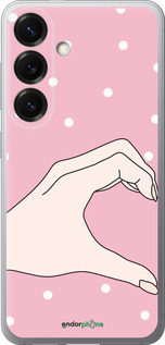 Силіконовий чехол Половинка серця для Samsung Galaxy S25 - 4340u-3804 изображение 