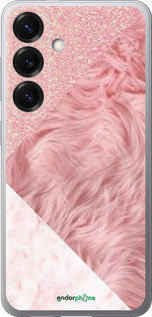 Силиконовый чехол Розовые текстуры для Samsung Galaxy S25 - 4343u-3804 изображение 