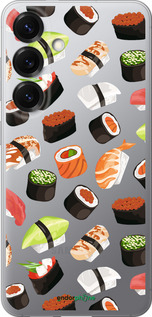 Силиконовый чехол Суши для Samsung Galaxy S25 - 4404u-3804 изображение 