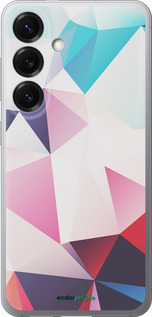 Силиконовый чехол Геометрия 3 для Samsung Galaxy S25 - 4415u-3804 изображение 