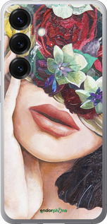 Силиконовый чехол Head Flower для Samsung Galaxy S25 - 4460u-3804 изображение 