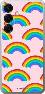 Силиконовый чехол Rainbows для Samsung Galaxy S25 - 4478u-3804 изображение 