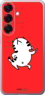 Силиконовый чехол Котик для Samsung Galaxy S25 - 4577u-3804 изображение 