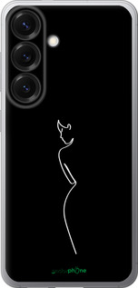 Силіконовий чехол Силует1 для Samsung Galaxy S25 - 4590u-3804 изображение 