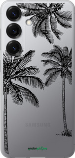Силіконовий чехол Пальми1 для Samsung Galaxy S25 - 4634u-3804 изображение 