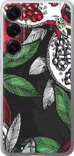 Силіконовий чехол Гранат для Samsung Galaxy S25 - 4692u-3804 изображение 