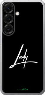 Силиконовый чехол Lady 2 для Samsung Galaxy S25 - 4867u-3804 изображение 