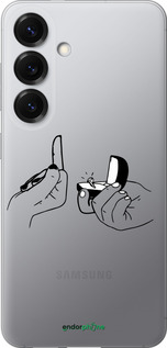 Силіконовий чехол Пропозиція для Samsung Galaxy S25 - 4898u-3804 изображение 