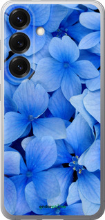 Силіконовий чехол Сині квіти для Samsung Galaxy S25 - 526u-3804 изображение 