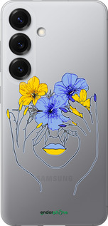 Силіконовий чехол Дівчина v4 для Samsung Galaxy S25 - 5276u-3804 изображение 