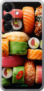 Силиконовый чехол Суши v2 для Samsung Galaxy S25 - 5539u-3804 изображение 