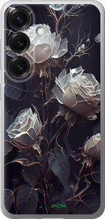 Силиконовый чехол Розы 2 для Samsung Galaxy S25 - 5550u-3804 изображение 