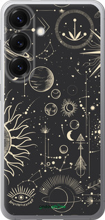 Силиконовый чехол Фаза луны для Samsung Galaxy S25 - 5605u-3804 изображение 