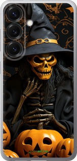 Силіконовий чехол Хелловін 2 для Samsung Galaxy S25 - 5654u-3804 изображение 