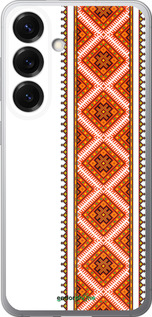 Силиконовый чехол Вышиванка 25 для Samsung Galaxy S25 - 593u-3804 изображение 